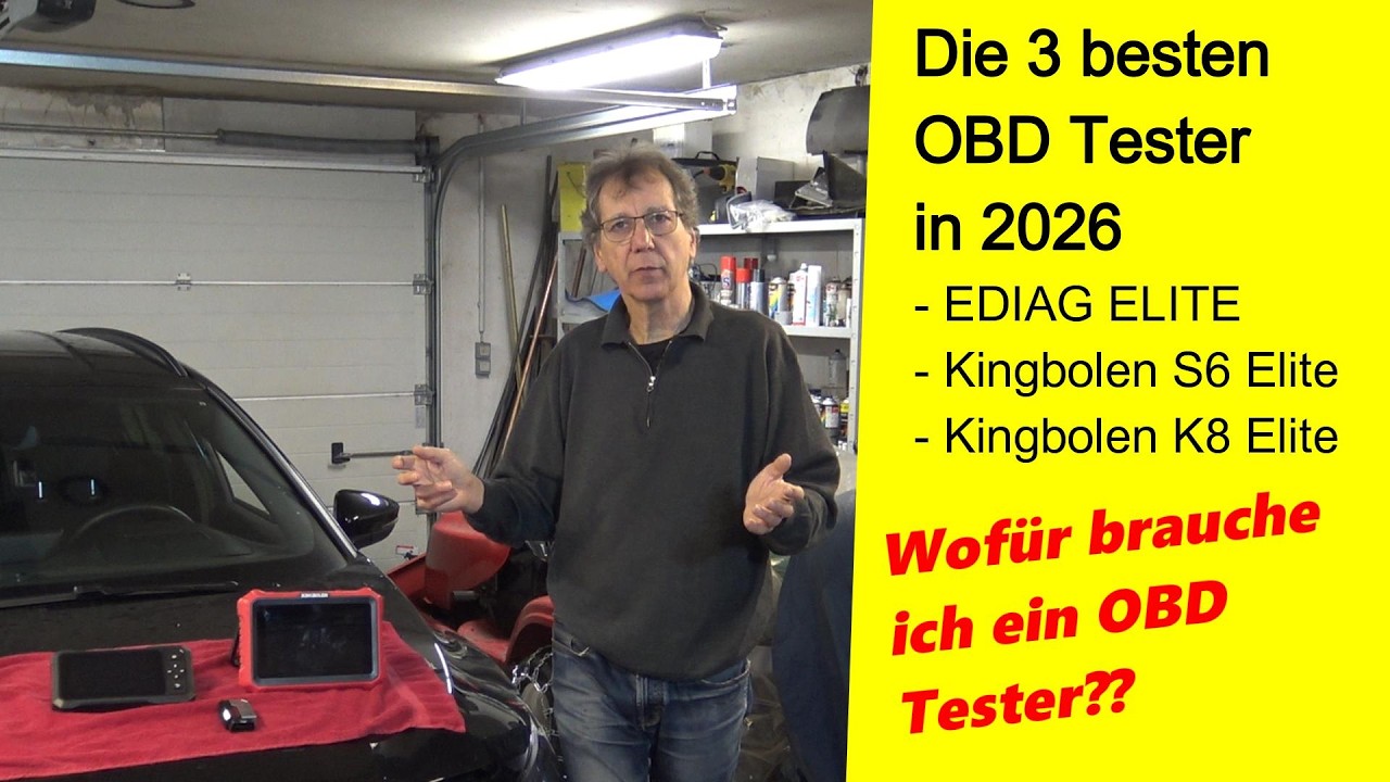 Welchen OBD Tester kaufen? Die drei besten Tester mit kostenlosen Updates
