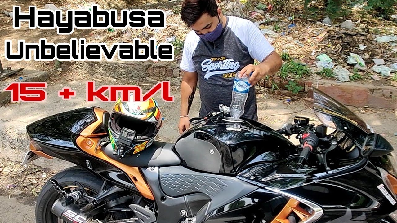 First HAYABUSA 2021 Vs 1Ltr Petrol || 2021 hayabusa Mileage test || Shocking Result😲😲