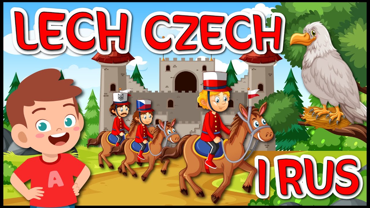Karolek i Lech Czech i Rus legenda dla dzieci 🇵🇱