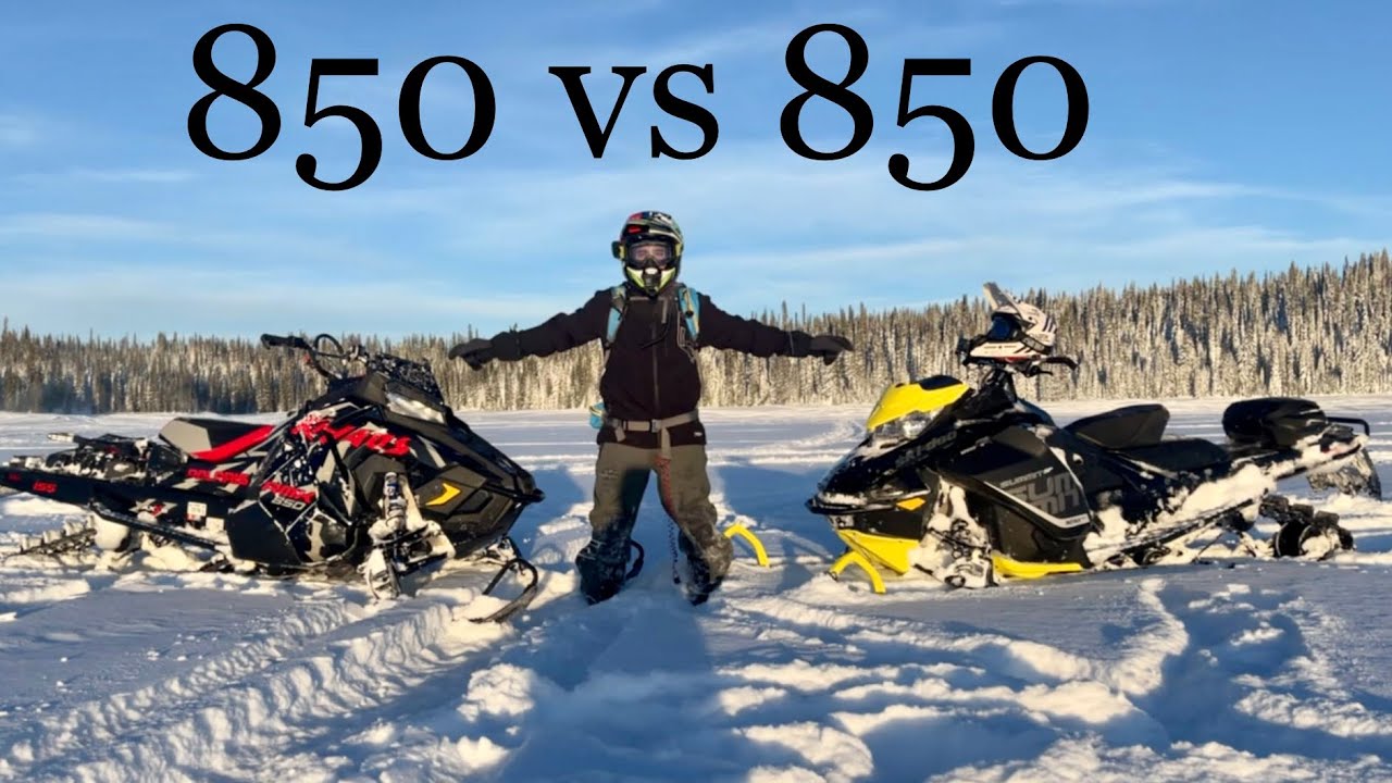 Polaris Khaos 850 против Skidoo Summit 850
