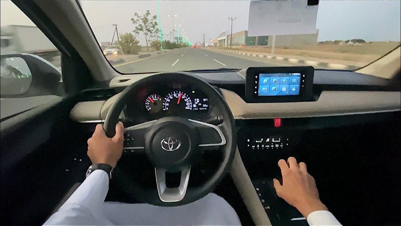 تجربة تويوتا يارس 2023 بدون شرح Toyota Yaris POV
