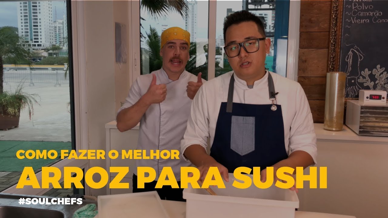 COMO FAZER O MELHOR ARROZ PARA SUSHI
