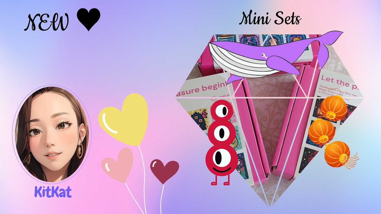 Ohhh les beautés 😍 nouveaux mini sets ❤️ #diamondpainting 2026/12