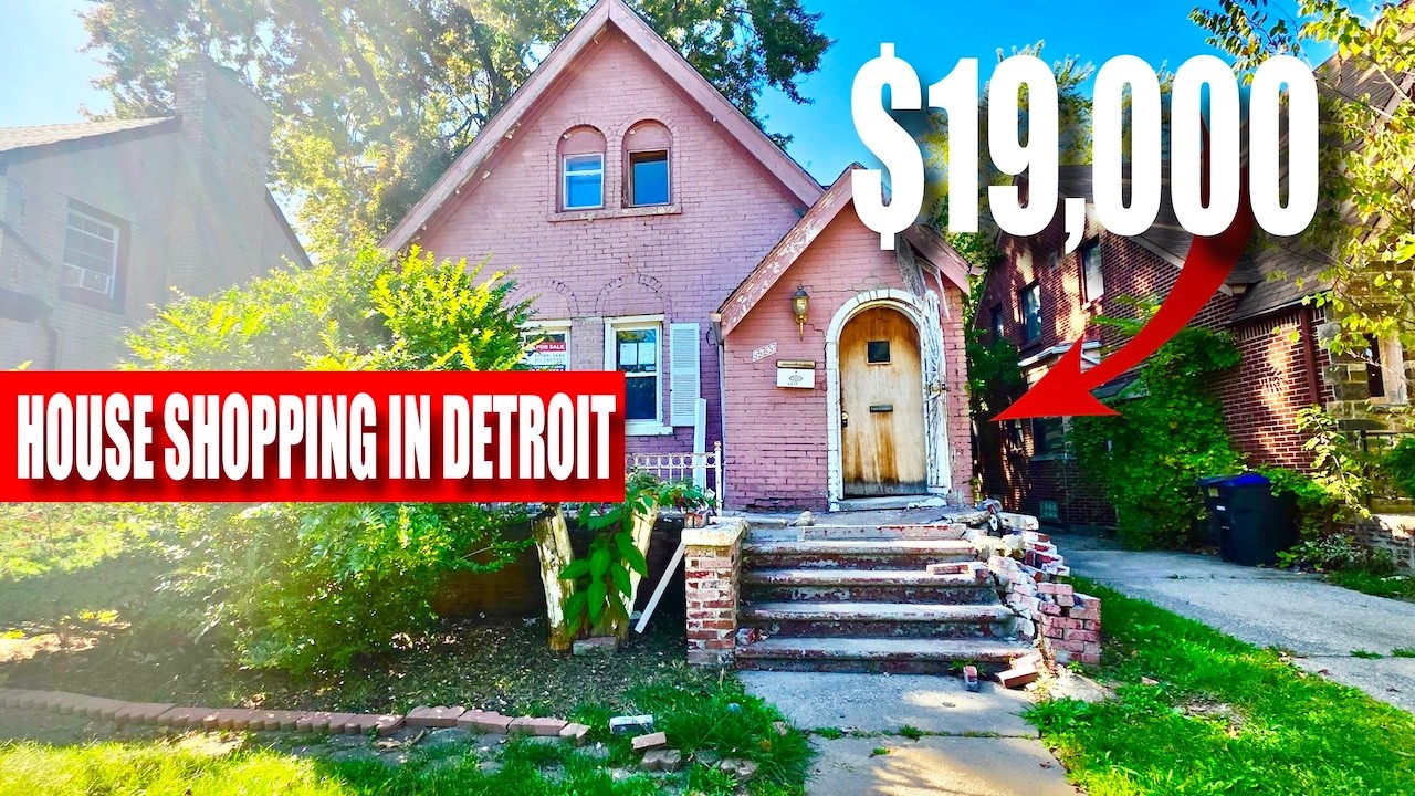 Touring the cheapest foreclosure properties in Detroit