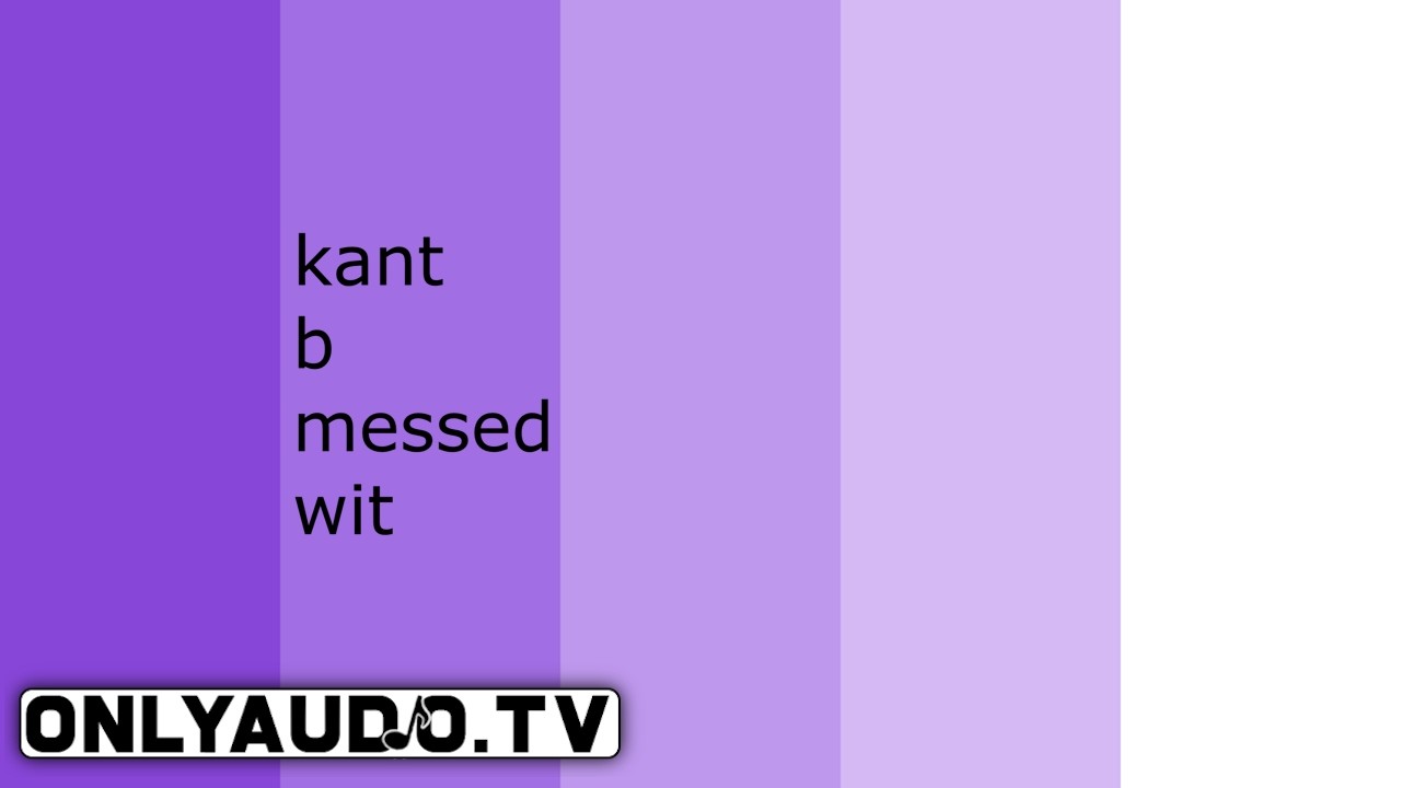 Jazix - kant b messed wit (Official Audio)