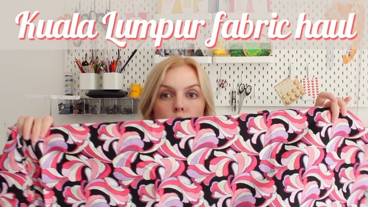 Fabric shopping in Malaysia!