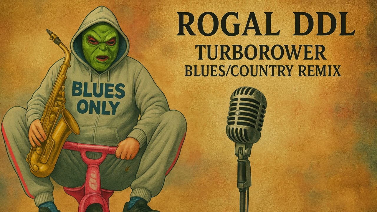 ROGAL DDL - TURBOROWER BLUES/COUNTRY REMIX #rap #hit #song #cover