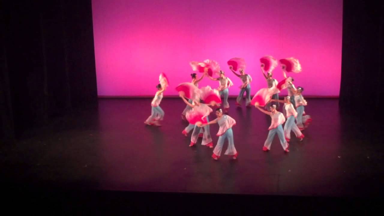Chinese Fan Dance 20140201 LNYF Matinee