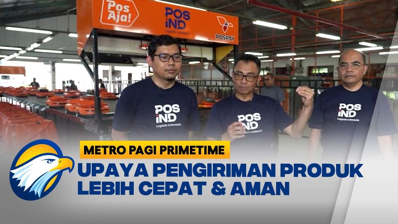 PT POS Indonesia Luncurkan Mesin Sortir Robotik