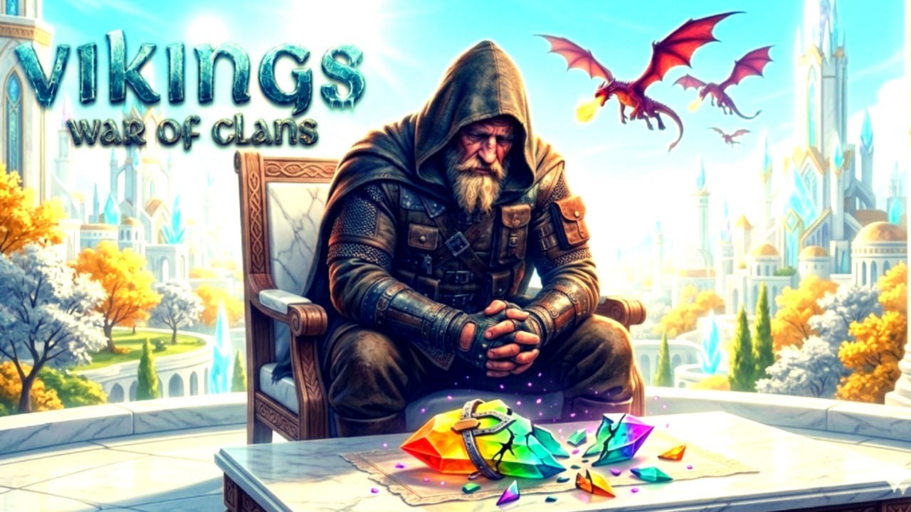 Свет пошел не по плану(The light didn't go as planned)Vikings War of Clans #vikings  #mmorpg