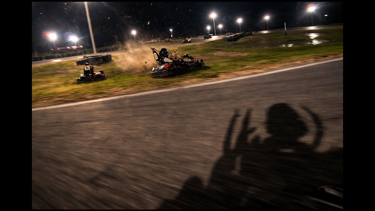 Crashing at night..