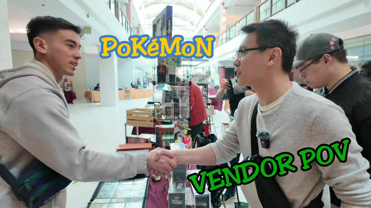 FIRST TIME VENDING SHOW! | Pokemon TCG Vendor POV Twin Oaks Card Show Portland Oregon
