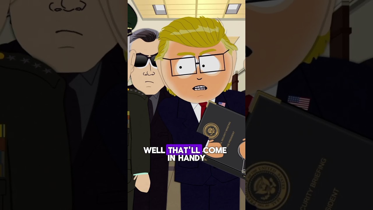 Trump becomes president part 3 #funny #southpark #comedy