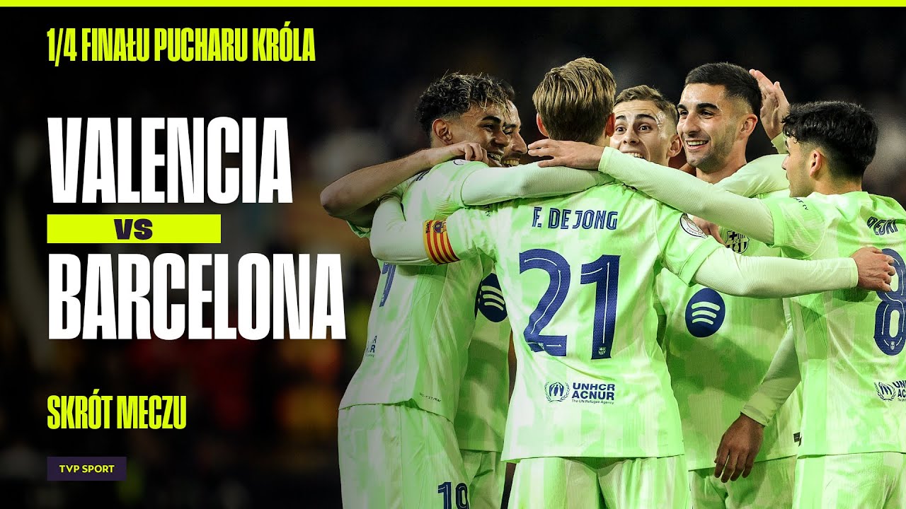 SKR&Oacute;T: BARCELONA ROZBIŁA VALENCIĘ, SZCZĘSNY CZYSTE KONTO I DOBRY WYSTĘP, FERRAN TORRES SHOW!