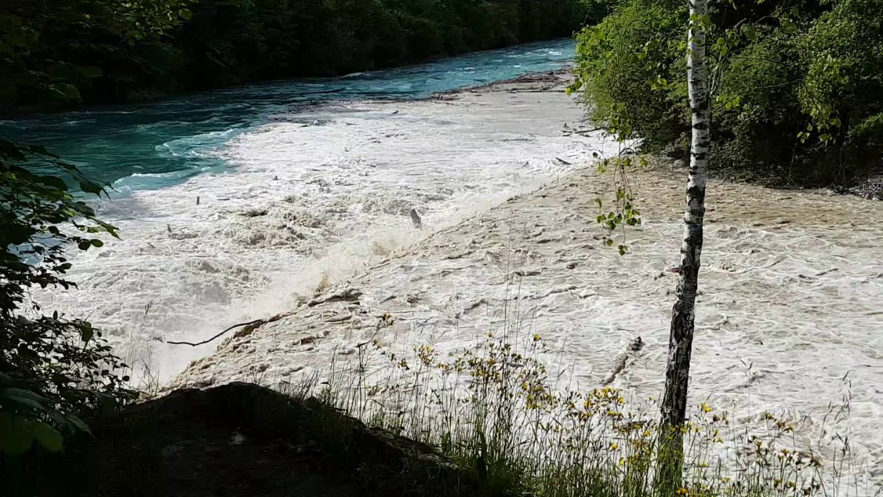 Heimberg Zulg Hochwasser