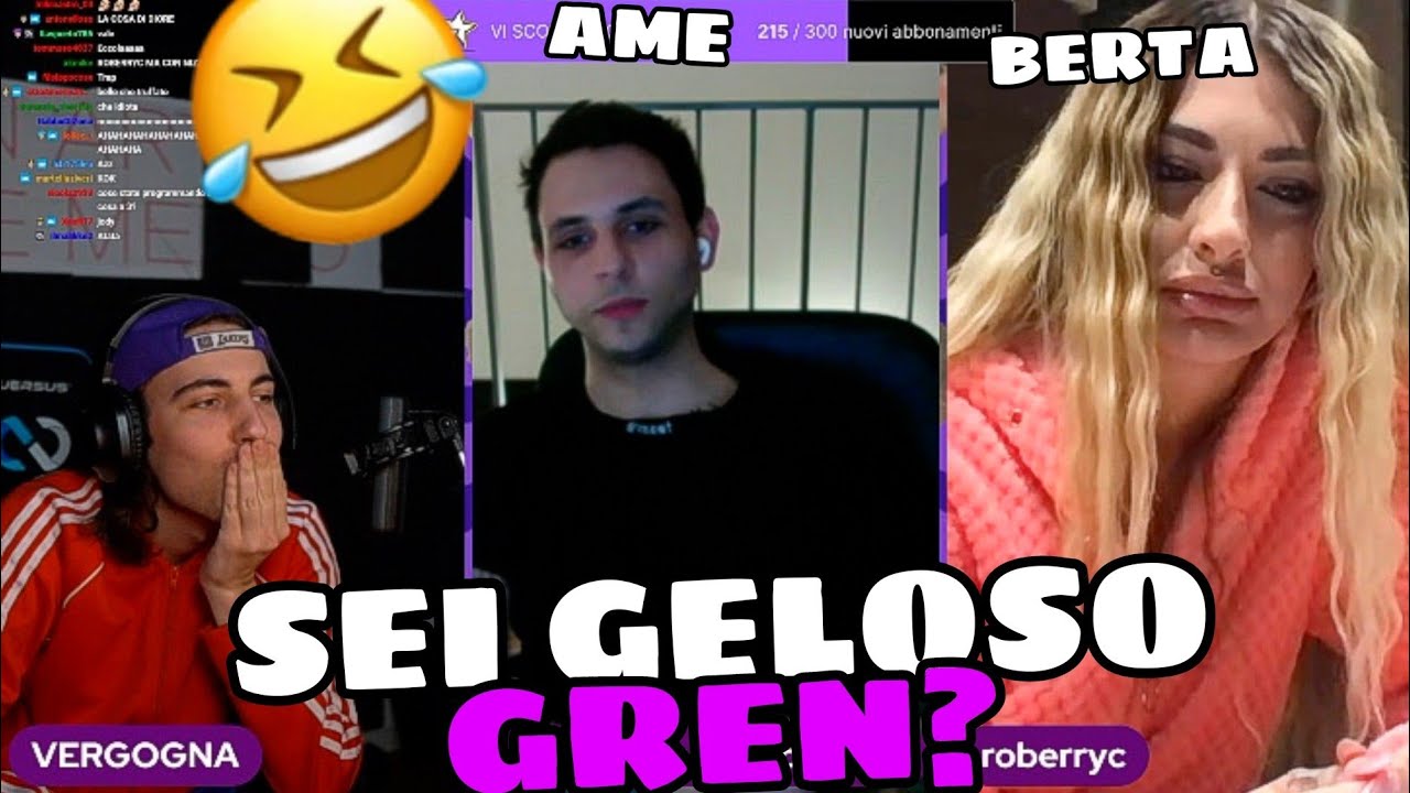 GRENBAUD GELOSO DI BERTA E AMEDEO LI INVITA IN LIVE PER UN CONFRONTO!!😬