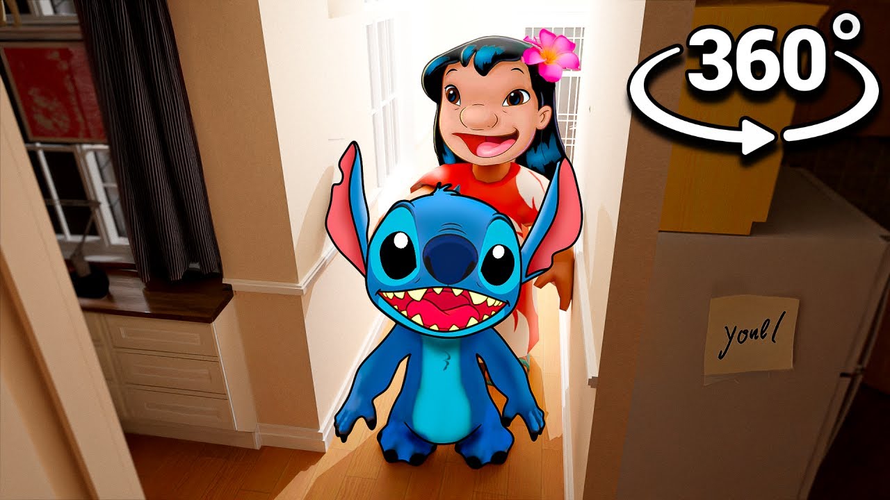360&deg; Stitch Breaks into YOUR House!