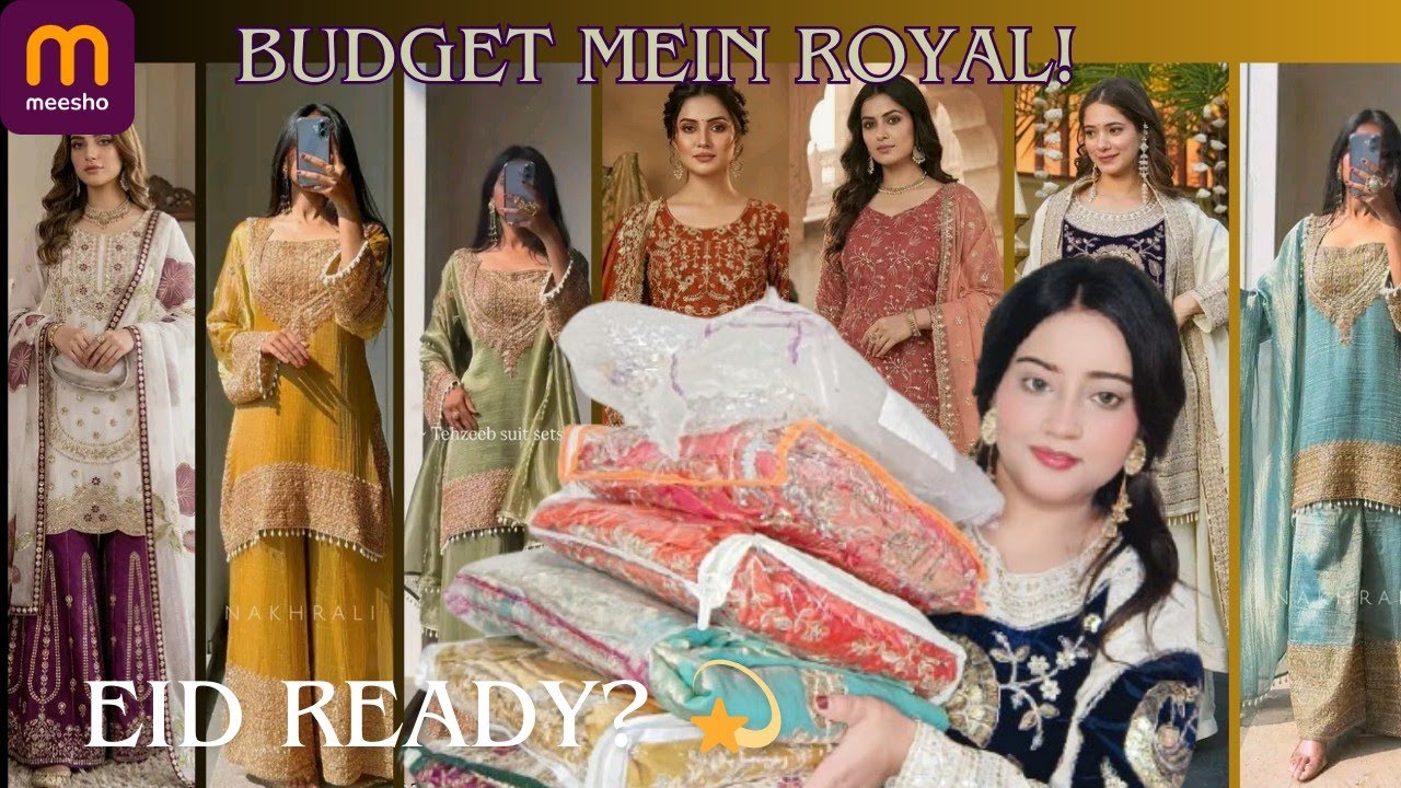 Designer Eid Outfits Under ₹2000 😍 Meesho Festive Haul 2026