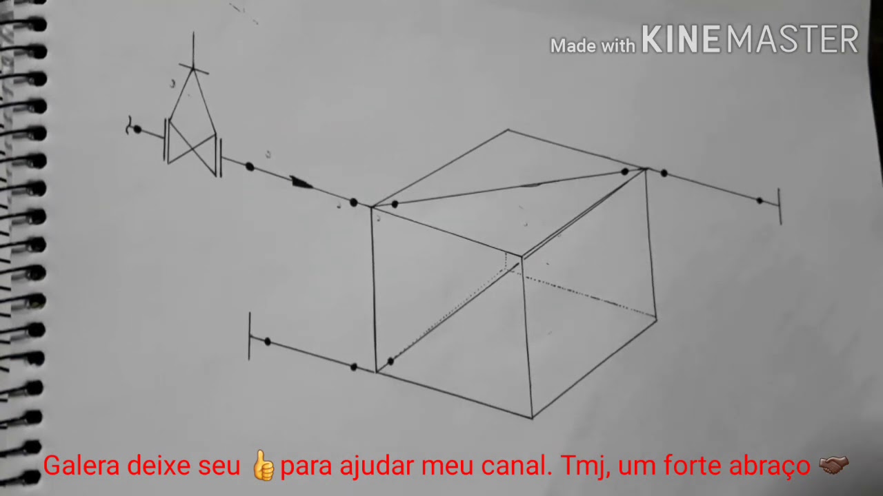 ISOMÉTRICO DE TUBULAÇÃO COM HACHURAS.