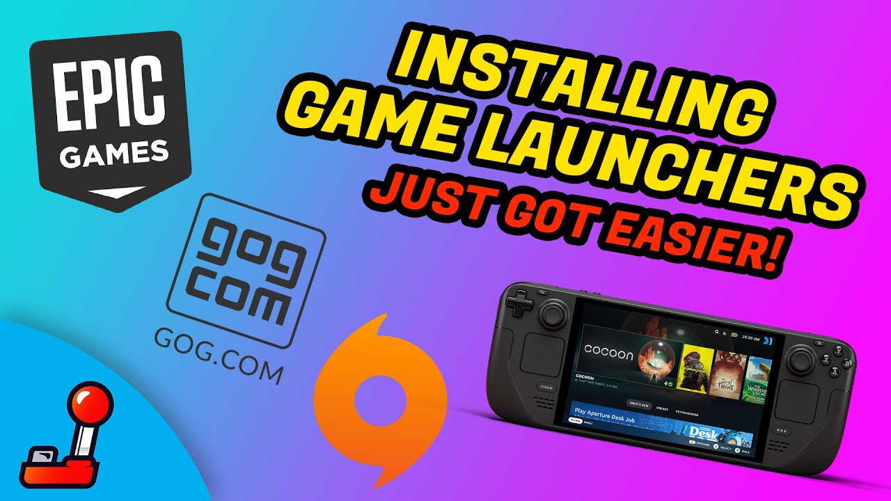How to install Game Launchers on the Steam Deck