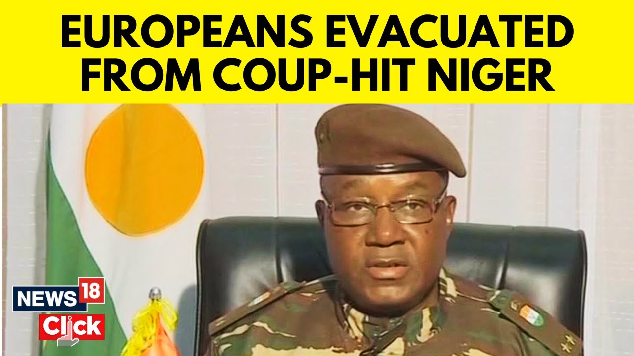 Niger Evacuations Live | Watch Niger Evacuation From Niger Airport | Europe Evacuation
