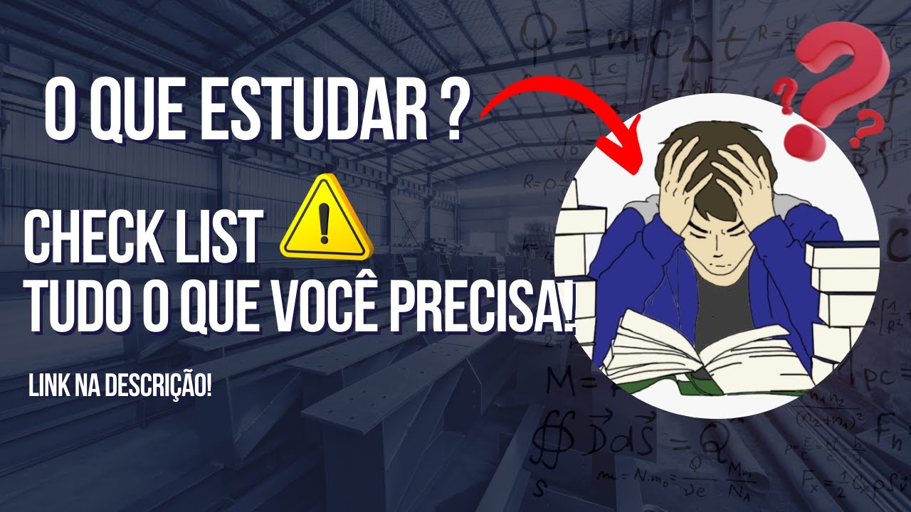 O QUE DEVO ESTUDAR PARA SER UM CALCULISTA DE ESTRUTURAS?