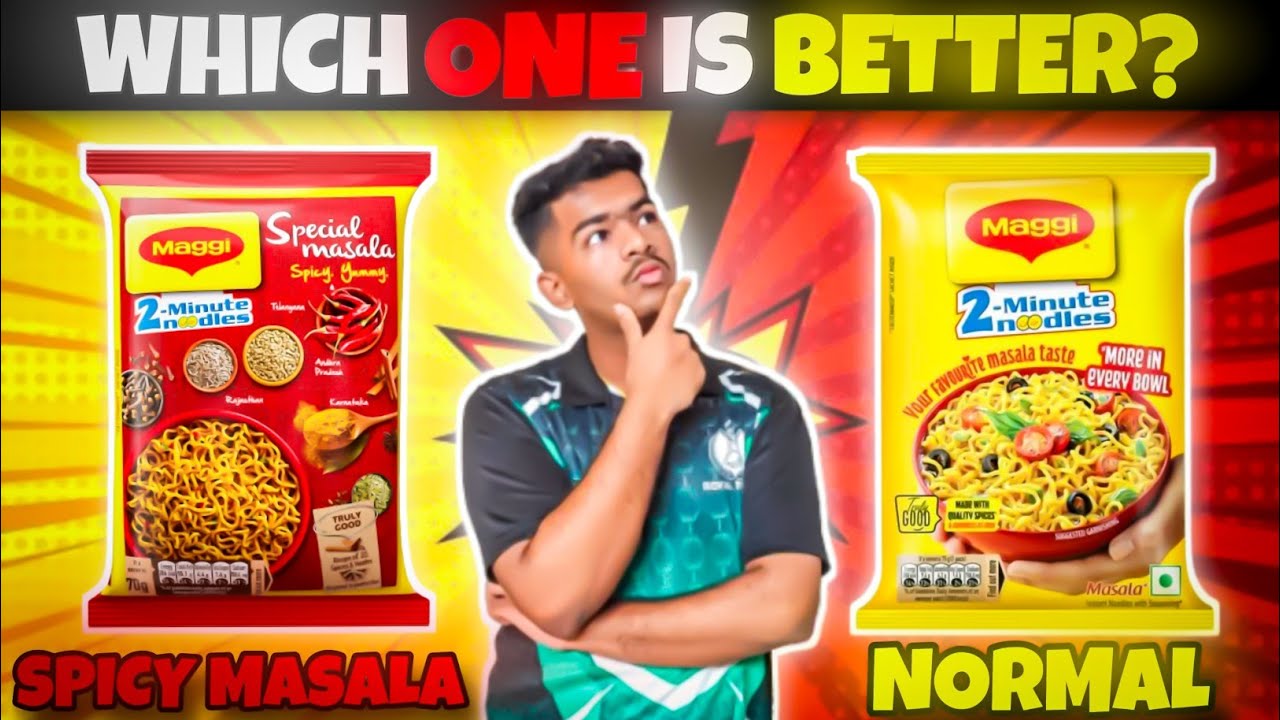 Harsh The Vlogger | Vlog_120 | Let's Find out which maggi is better?