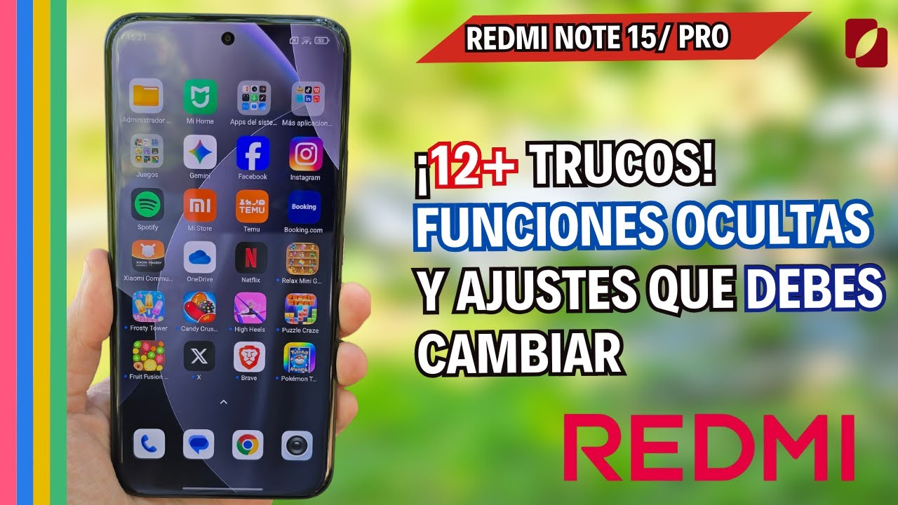 🪄TIENES que conocer estos TRUCOS Y TIPS para tu Redmi Note 15 Pro 5G o Redmi Note 15 Pro Plus 5G🧙&zwj;♂️