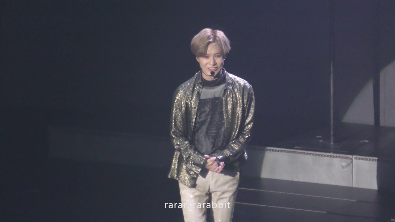 TAEMIN 1st Japan SOLO TOUR SIRIUS---Talk①