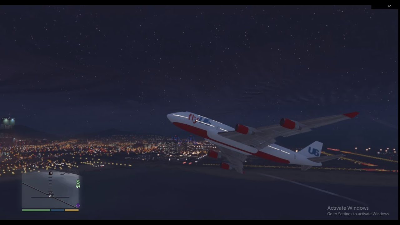 GTA V: How To Get To The Airport & Fly A JUMBO JET|Hijacking a Plane Fly us Mission Impossible