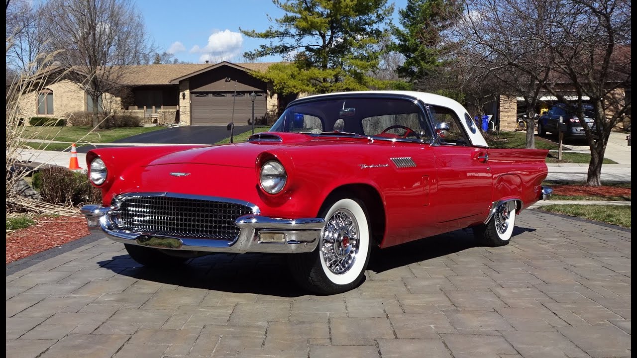 1957 Ford Thunderbird Greatest Ford Design for the T Bird Ever? on My Car Story with Lou Costabile