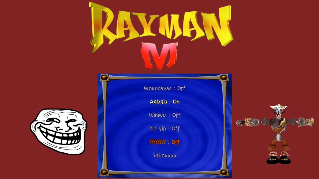 Rayman M/Arena Cheats PC