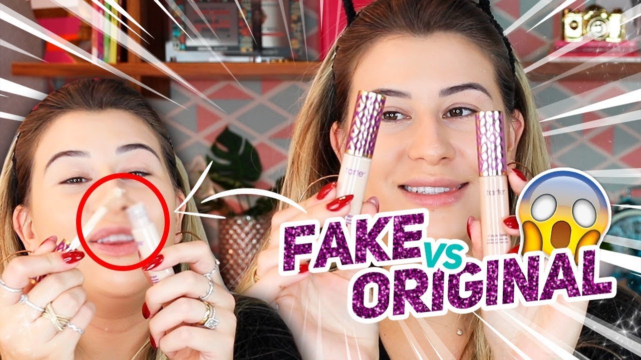 MAKE FALSA x MAKE ORIGINAL - Qual a Diferença?