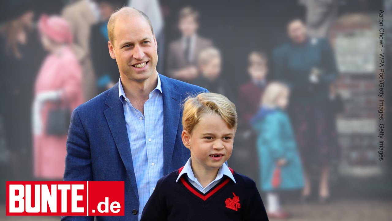 Prinz William & Prinz George - Selber Ort, doch 31 Jahre später: Dieser Foto-Vergleich verblüfft