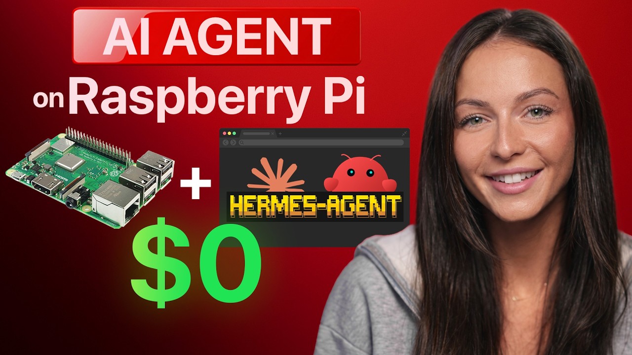 Постоянно работающий ИИ-агент на Raspberry Pi | Полная настройка Raspberry Pi и установка Hermes ...