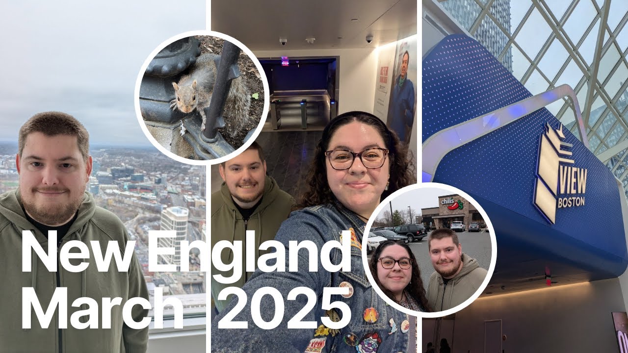 New England March 2025 - Day Five (View Boston, Fallout 4 Sights And Chili's)