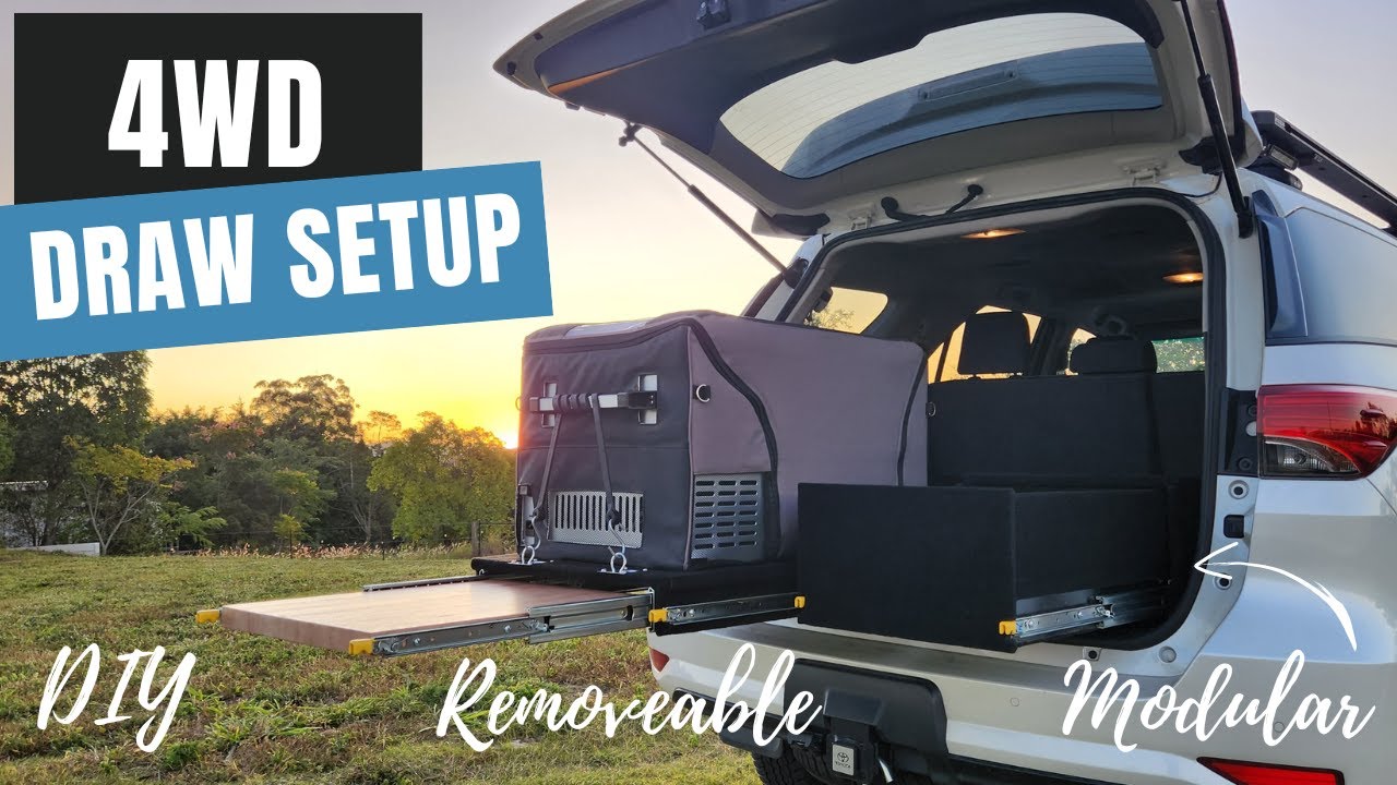 DIY: How to build a REMOVEABLE and MODULAR Draw Setup for your 4WD!!