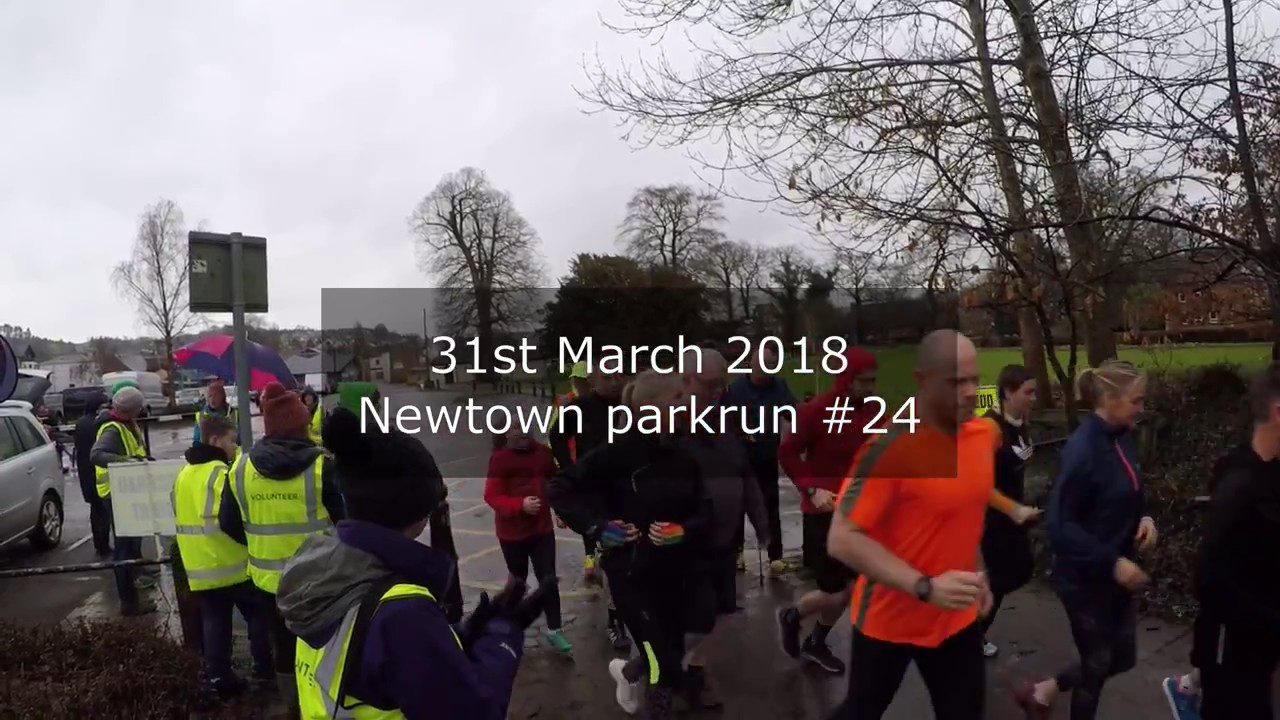Newtown parkrun #24 - March 31st 2018 (fast)