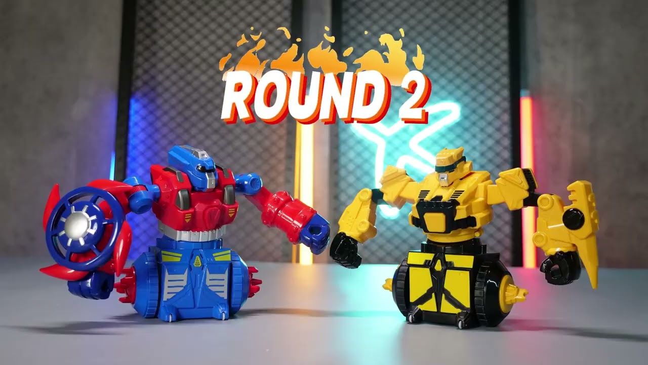 360° Rotating Holyton Battling Robots – Action-Packed Toy for Kids !