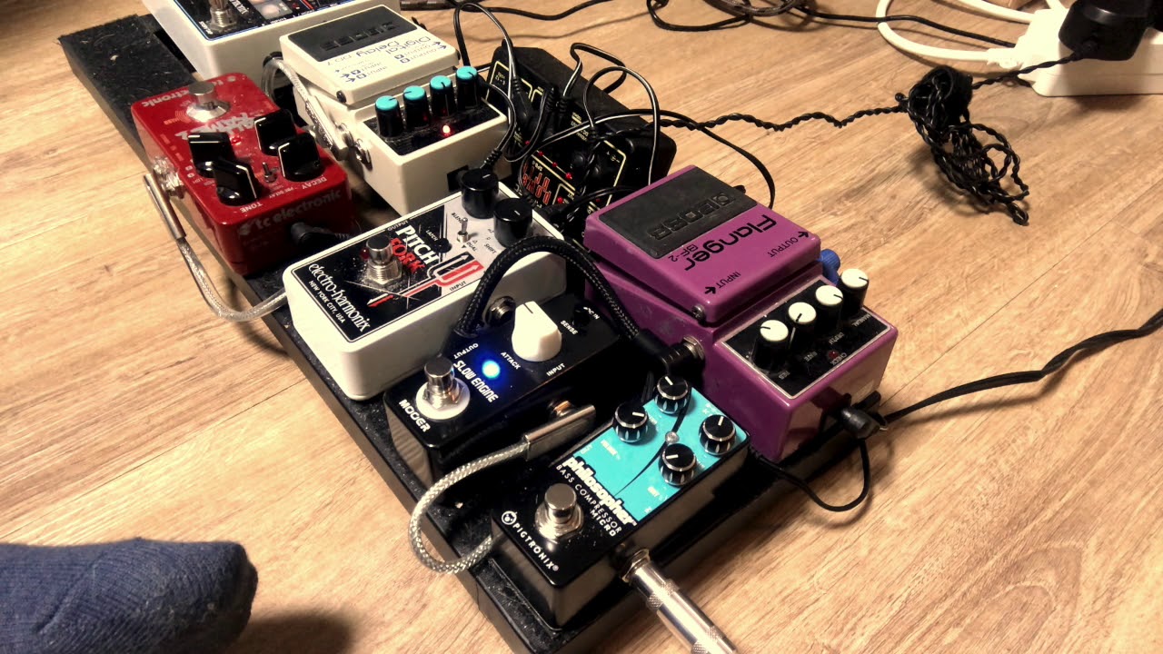 Mooer Slow Engine Demo (on bass)