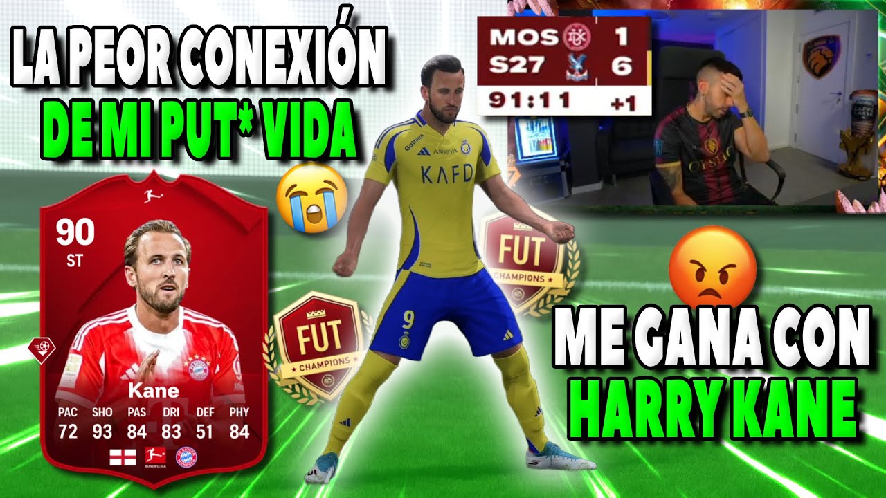 DjMaRiiO PIERDE 6-1 por CULPA de la CONEXI&Oacute;N | Lloros y Enfados FC 26