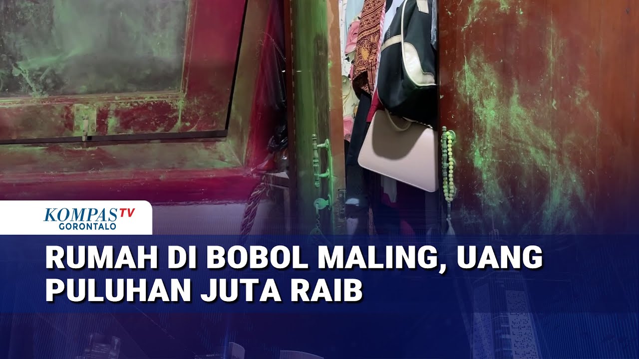 Rumah Dibobol Maling, Uang Puluhan Juta Rupiah Raib