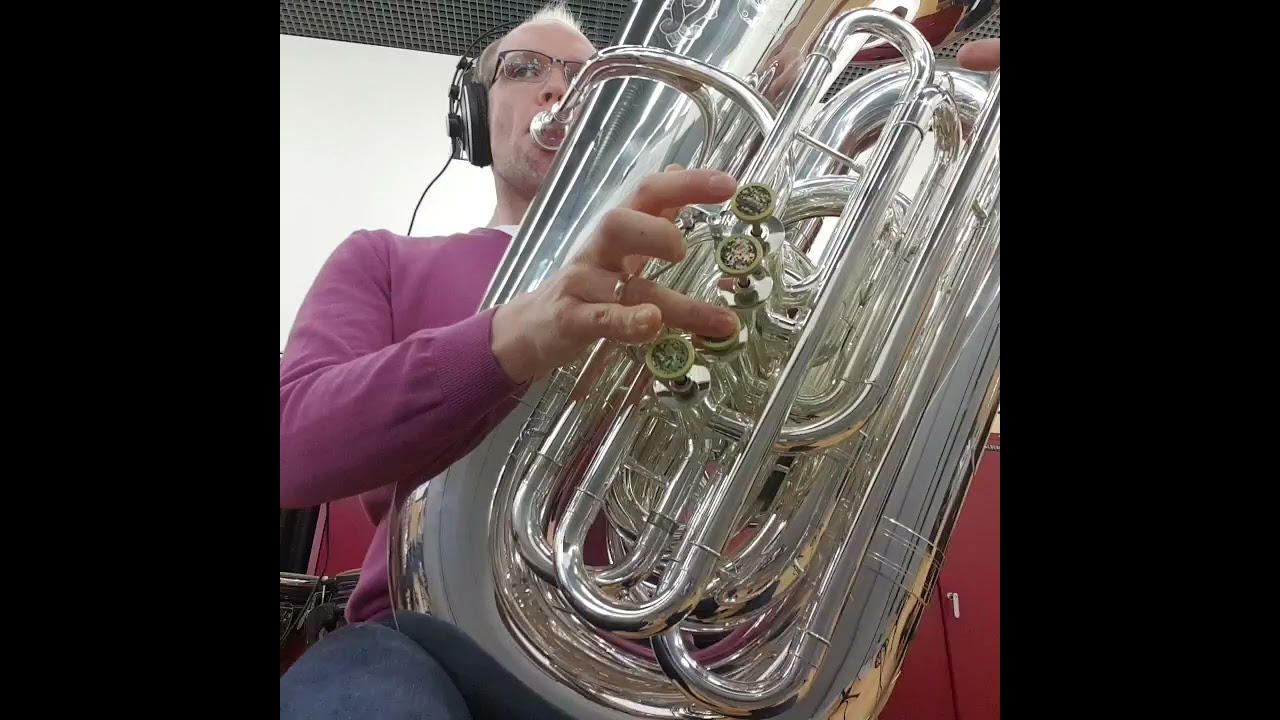 ☆Epic Tuba Part☆Recording session-Black Out-Alexander Reuber& Musikkorps der Bundeswehr, ZO CC-Tuba