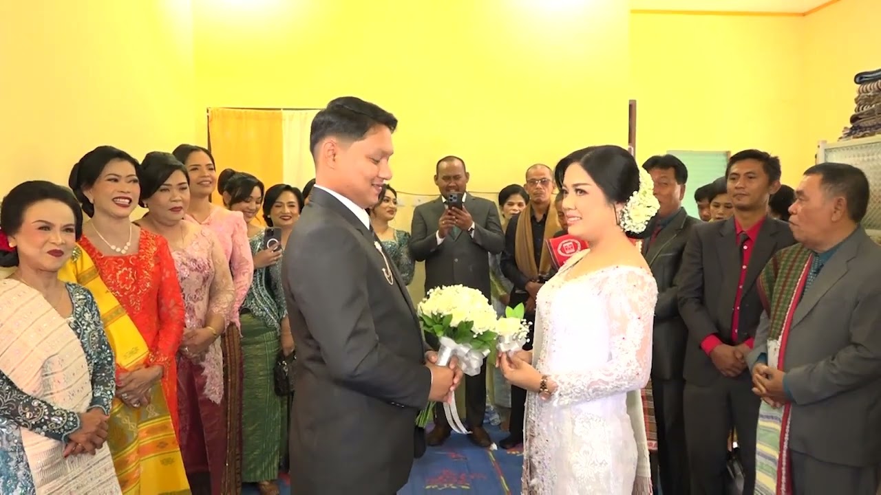 Pemberkatan pernikahan Gr. Raylex Simanungkalit dan Victorya Tindaon (1)