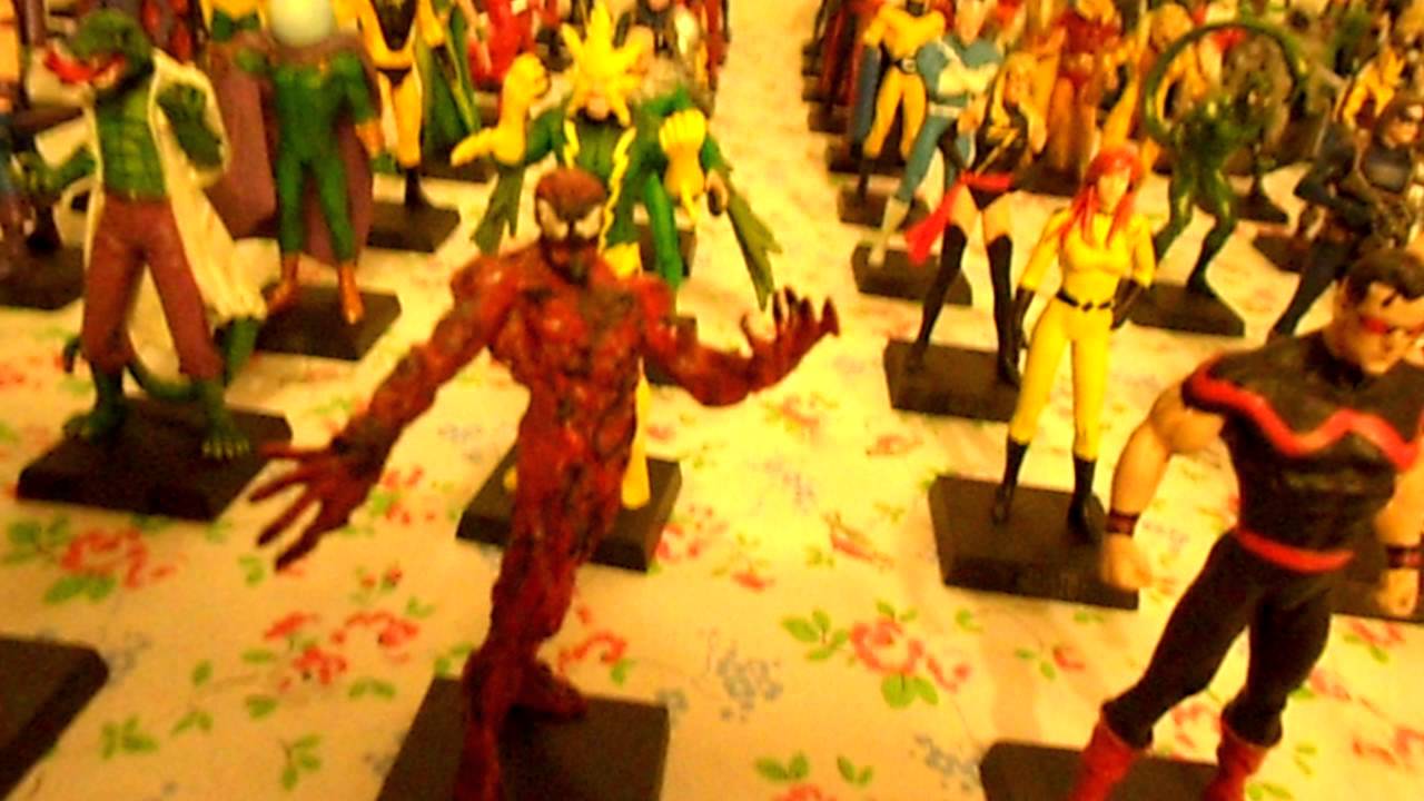 Coleccion de Figuras de PLOMO Marvel Comics Figurine Collection relato en Español