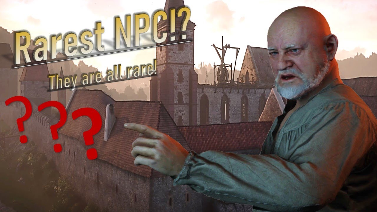 Kingdom Come Deliverance - Is this the rarest NPC to spawn in game?