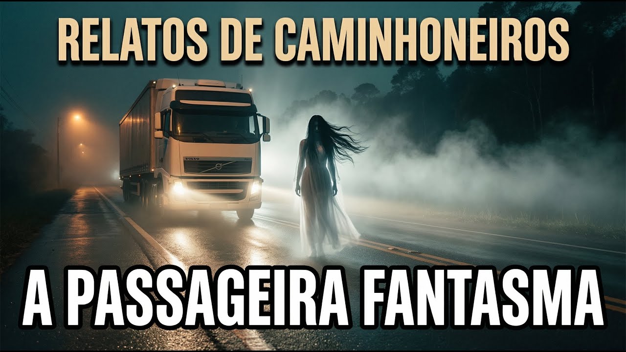 4 RELATOS DE TERROR DE CAMINHONEIROS - HISTÓRIAS DE TERROR SINISTRAS NA ESTRADA