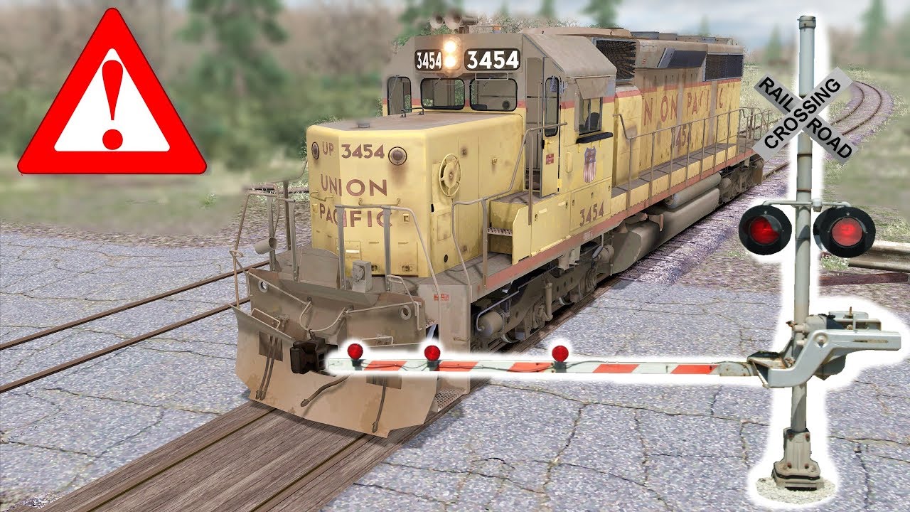 RUNAWAY UNION PACIFIC LOCOMOTIVE!⚠️