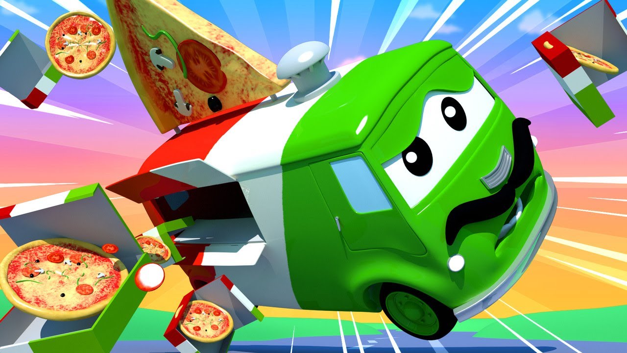 Tom truk derek 🚗  Carlo si Pizzaiolo - truk kartun untuk anak-anak l Indonesian Cartoons for Kids