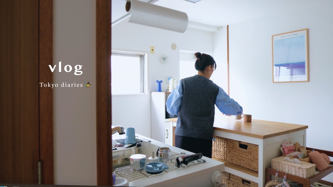 ビンテージハウス暮らし | 気分上がる休日の過ごし方と日常vlog🪴 ハリーポッタースタジオツアー🧙‍♀️、キノコの炊き込みご飯🍄‍🟫